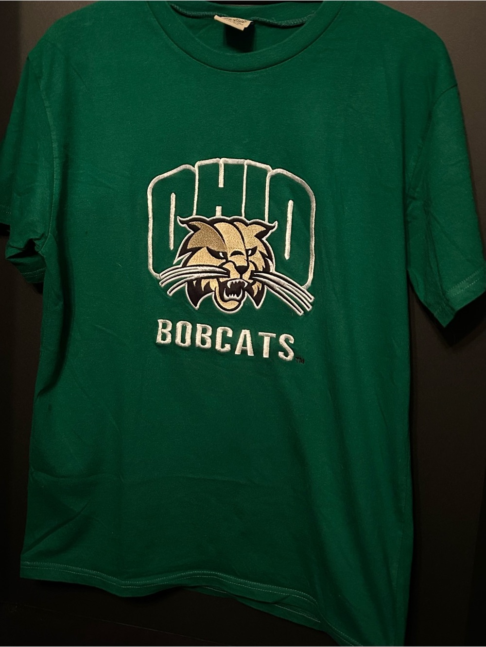 Ohio University Bobcats Women’s Shirt Embroidered Size Medium Embroidered